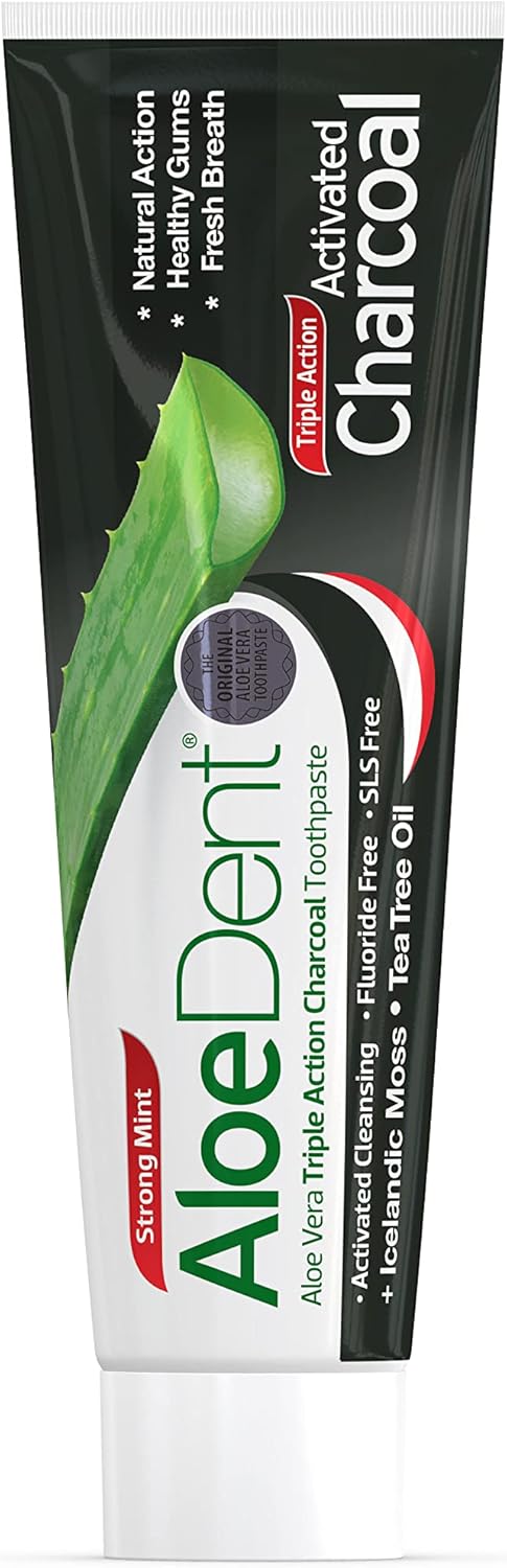 Aloe Dent Charcoal Toothpaste 100ml