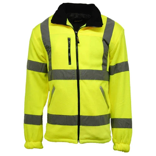 HV022 Hi Vis Fleece Jacket